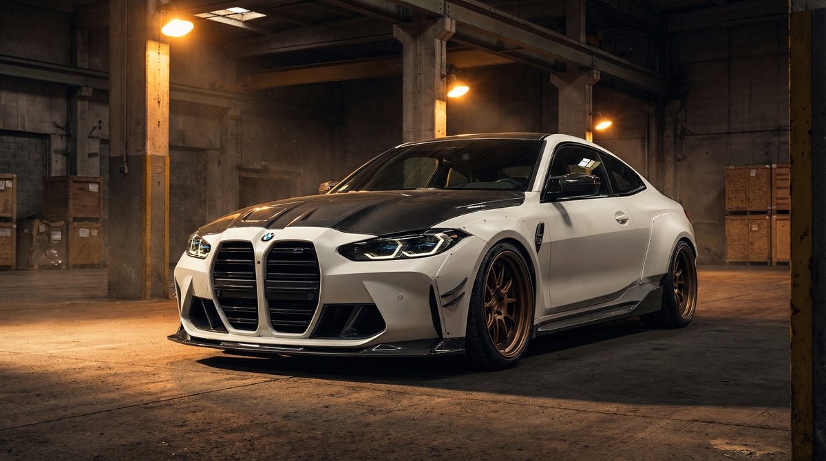 探花爱车视频 - BMW M4碳纤维改装